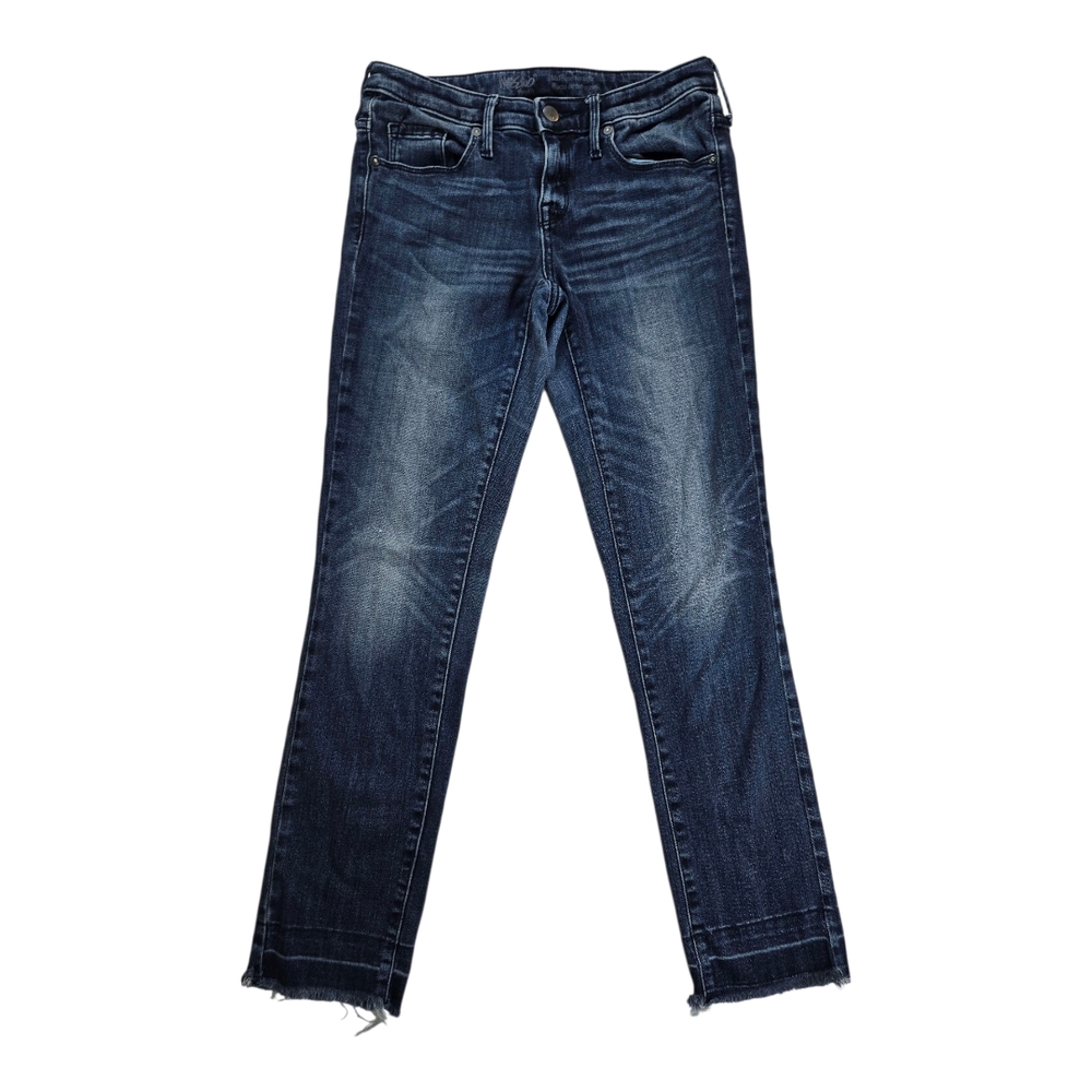 Mossimo Mid Rise Straight Women's Blue Jeans Sz 2R 28 Waist